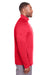 Under Armour 1343104 Mens Qualifier Corporate Performance Moisture Wicking Hybrid 1/4 Zip Sweatshirt Red Side