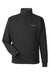 Columbia 1411621 Mens Hart Mountain Long Sleeve 1/4 Zip Sweater Black Flat Front