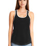 Next Level Womens Ideal Tank Top - Black/White - Closeout