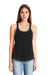Next Level 1534 Womens Ideal Tank Top Black/Grey Front