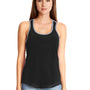 Next Level Womens Ideal Tank Top - Black/Heather Grey - Closeout