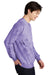 Comfort Colors 1545 Color Blast Crewneck Sweatshirt Amethyst Purple Side