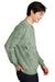 Comfort Colors 1545 Color Blast Crewneck Sweatshirt Fern Green Side