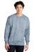 Comfort Colors 1545 Color Blast Crewneck Sweatshirt Ocean Blue Front