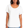 Next Level Womens Ideal Dolman Short Sleeve Crewneck T-Shirt - White - Closeout