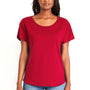 Next Level Womens Ideal Dolman Short Sleeve Crewneck T-Shirt - Red - Closeout