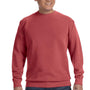 Comfort Colors Mens Crewneck Sweatshirt - Crimson Red