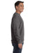 Comfort Colors 1566 Mens Crewneck Sweatshirt Pepper Grey Side