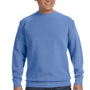 Comfort Colors Mens Crewneck Sweatshirt - Flo Blue