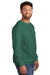 Comfort Colors 1566 Mens Crewneck Sweatshirt Light Green Side