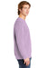 Comfort Colors Mens Crewneck Sweatshirt Orchid Purple Side