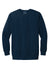 Comfort Colors 1566 Mens Crewneck Sweatshirt True Navy Blue Flat Front