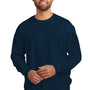 Comfort Colors Mens Crewneck Sweatshirt - True Navy Blue