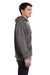 Comfort Colors 1567 Mens Hooded Sweatshirt Hoodie Pepper Grey Side