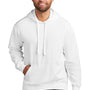 Comfort Colors Mens Hooded Sweatshirt Hoodie - White