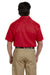 Dickies 1574 Mens Moisture Wicking Short Sleeve Button Down Shirt w/ Double Pockets Red Back
