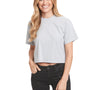 Next Level Womens Ideal Crop Short Sleeve Crewneck T-Shirt - Heather Grey - NEW