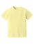 Comfort Colors 1717/C1717 Mens Short Sleeve Crewneck T-Shirt Banana Yellow Flat Front