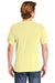 Comfort Colors 1717/C1717 Mens Short Sleeve Crewneck T-Shirt Banana Yellow Back