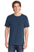 Comfort Colors Mens Short Sleeve Crewneck T-Shirt China Blue Front