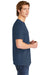 Comfort Colors Mens Short Sleeve Crewneck T-Shirt China Blue Side