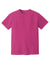 Comfort Colors Mens Short Sleeve Crewneck T-Shirt Heliconia Pink Flat Front