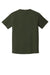 Comfort Colors 1717/C1717 Mens Short Sleeve Crewneck T-Shirt Hemp Green Flat Back