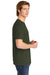 Comfort Colors 1717/C1717 Mens Short Sleeve Crewneck T-Shirt Hemp Green Side