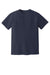 Comfort Colors Mens Short Sleeve Crewneck T-Shirt Navy Blue Flat Front