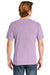 Comfort Colors Mens Short Sleeve Crewneck T-Shirt Orchid Purple Back