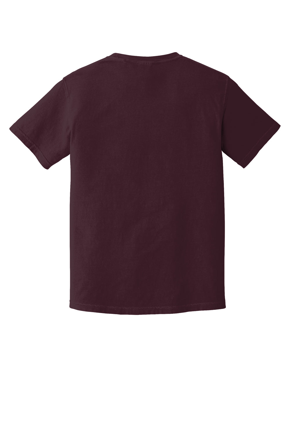 Comfort Colors Mens Short Sleeve Crewneck T-Shirt Vineyard Purple Flat Back
