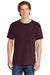 Comfort Colors Mens Short Sleeve Crewneck T-Shirt Vineyard Purple Front