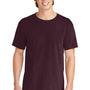 Comfort Colors Mens Short Sleeve Crewneck T-Shirt - Vineyard Purple - NEW