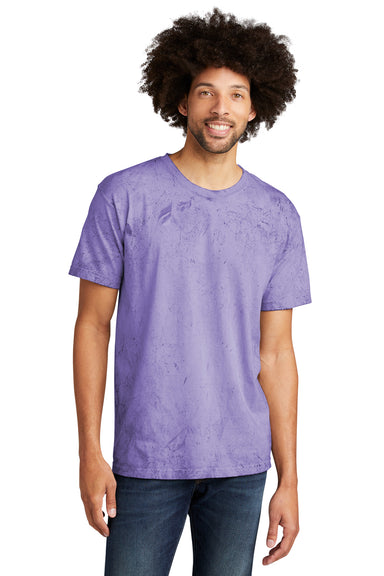 Comfort Colors 1745 Color Blast Short Sleeve Crewneck T-Shirt Amethyst Purple Front