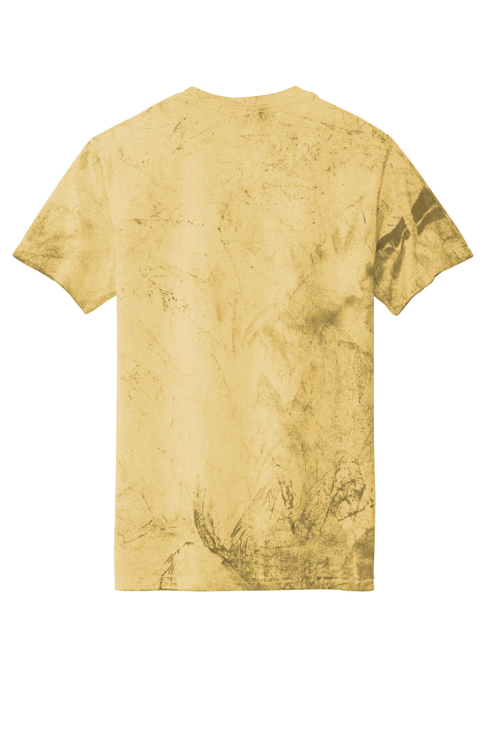 Comfort Colors 1745 Color Blast Short Sleeve Crewneck T-Shirt Citrine Yellow Flat Back