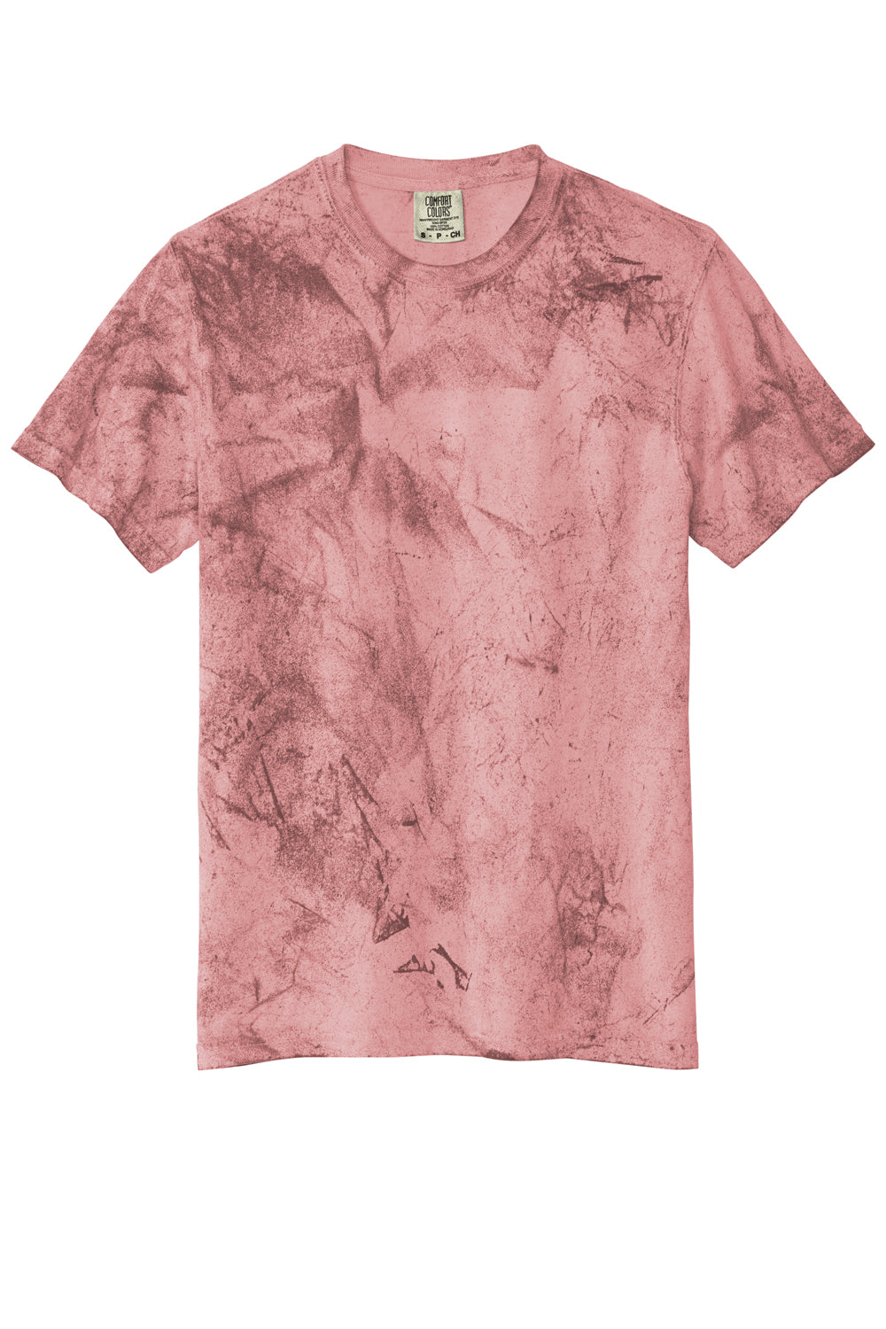 Comfort Colors 1745 Color Blast Short Sleeve Crewneck T-Shirt Clay Red Flat Front