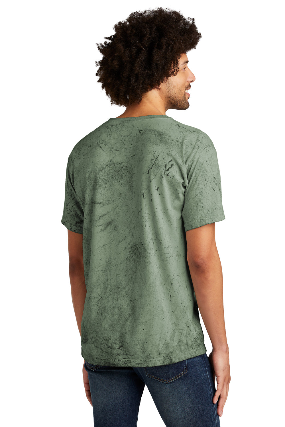 Comfort Colors 1745 Color Blast Short Sleeve Crewneck T-Shirt Fern Green Back
