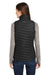 Columbia 1757411 Womens Powder Lite Full Zip Vest Black Back