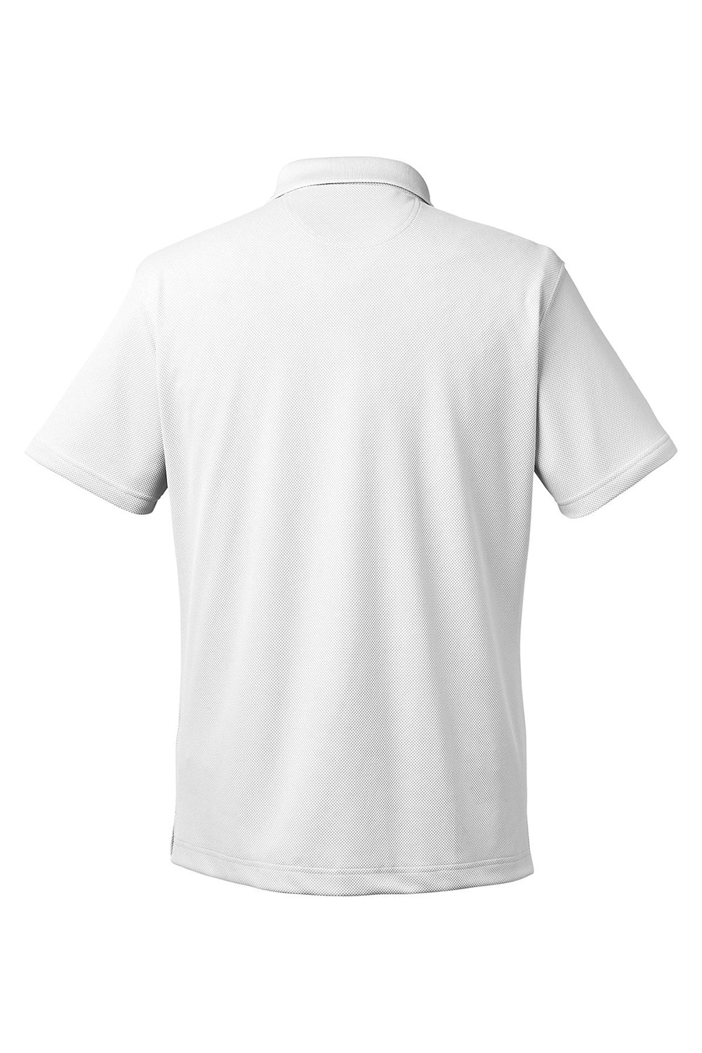 Columbia 1772051 Mens Utilizer Short Sleeve Polo Shirt White Flat Back