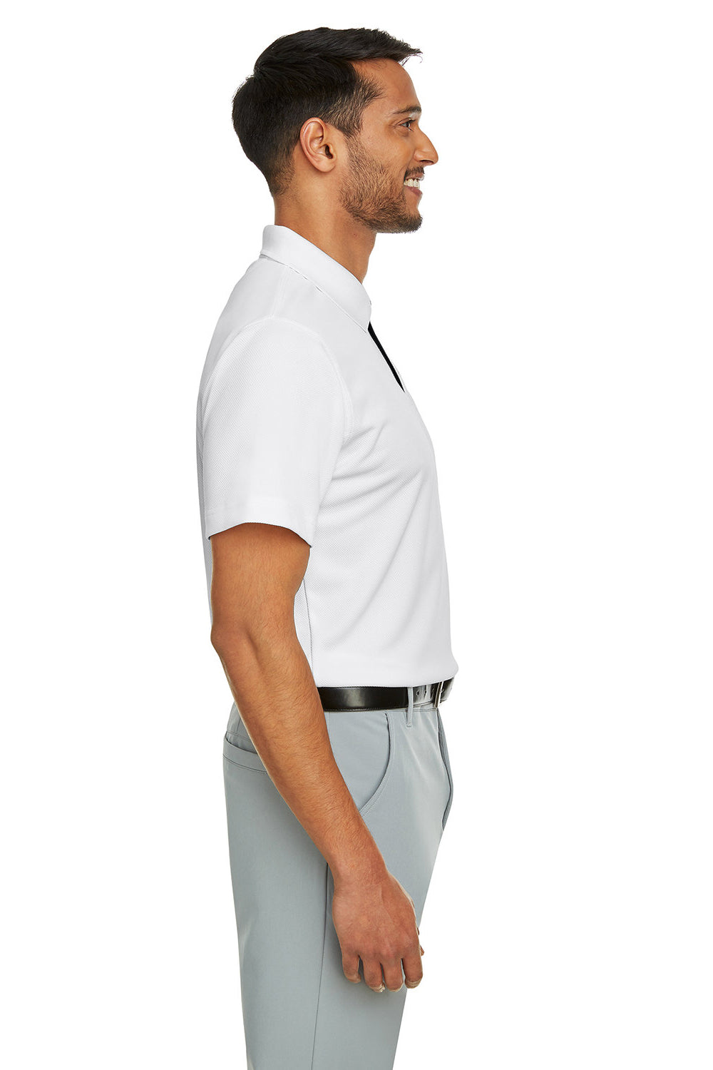 Columbia 1772051 Mens Utilizer Short Sleeve Polo Shirt White Side