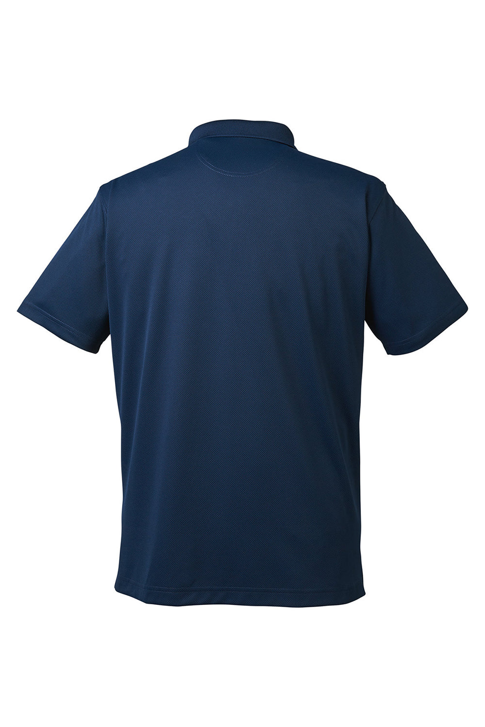 Columbia 1772051 Mens Utilizer Short Sleeve Polo Shirt Collegiate Navy Blue Flat Back