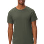 Threadfast Apparel Mens Ultimate Short Sleeve Crewneck T-Shirt - Army Green