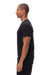 Threadfast Apparel 180A Mens Ultimate Short Sleeve Crewneck T-Shirt Black Side