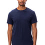 Threadfast Apparel Mens Ultimate Short Sleeve Crewneck T-Shirt - Midnight Navy Blue