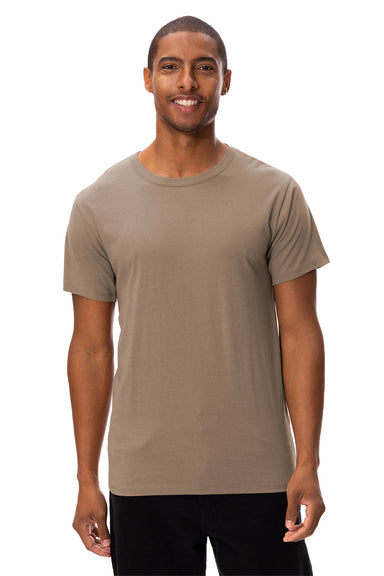 Threadfast Apparel 180A Mens Ultimate Short Sleeve Crewneck T-Shirt Nutmeg Front