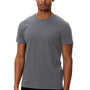 Threadfast Apparel Mens Ultimate Short Sleeve Crewneck T-Shirt - Smoke Grey - NEW