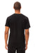 Threadfast Apparel 180NFC Mens Ultimte NFC Short Sleeve Crewneck T-Shirt Black Back