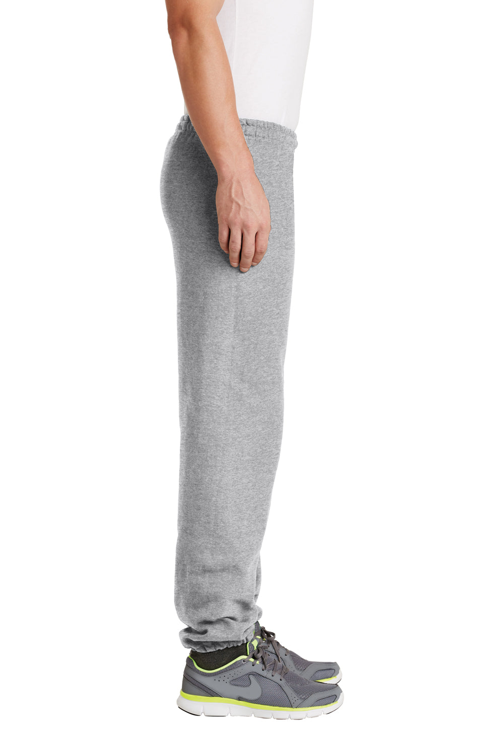 Gildan 18200 Heavy Blend Sweatpants Sport Grey Side