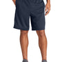 Sport-Tek Mens Position PosiCharge Shorts w/ Pockets - True Navy Blue