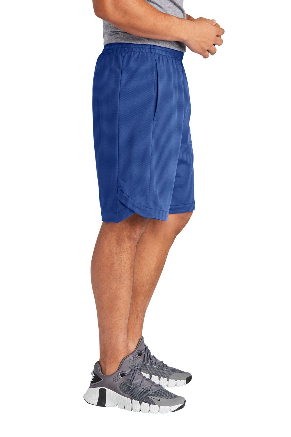 Sport-Tek ST575 Position PosiCharge Shorts w/ Pockets True Royal Blue Side